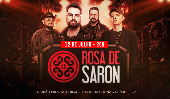 12/07/2025 – Show do Rosa de Saron