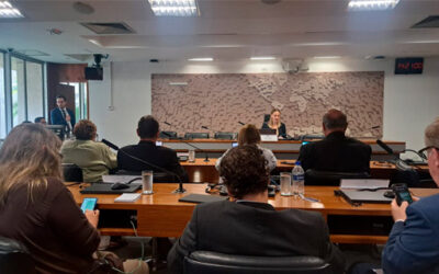 Padre Eduardo participa da reunião mensal do Conselho de Comunicação Social, em Brasília